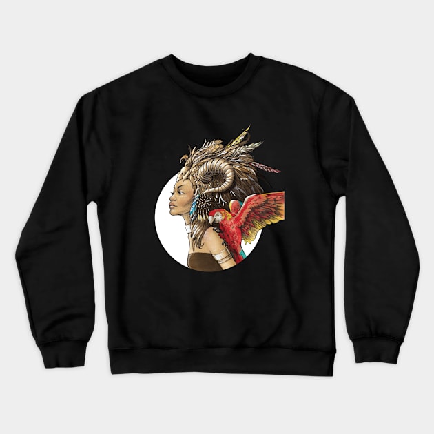 Native Crewneck Sweatshirt by AdrianaOrellana